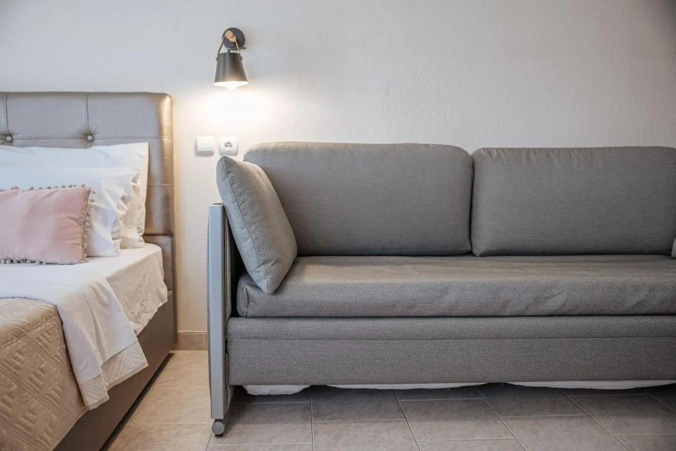 Quarto em Acomodações Particulares Nick Rooms Stavros  Grécia